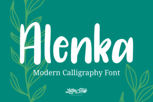 Alenka: A Playful and Bold Script Handwritten Font