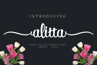 Alitta: The Elegant Script Font for Web Design