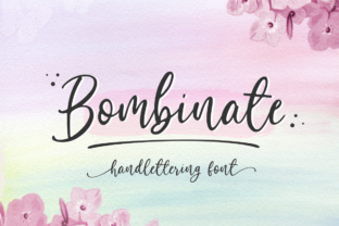 Bombinate: A Fresh and Elegant Script Handwritten Font