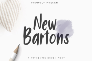 Bring Charm to Your Creations with New Bartons Font