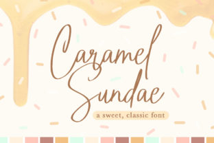 Caramel Sundae: A Sweet and Light Font for Creative Projects