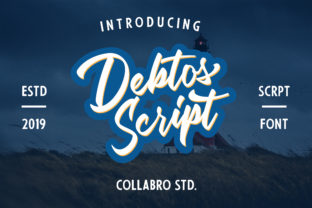 Debtos: A Handmade Script Font for Elegant Web Design