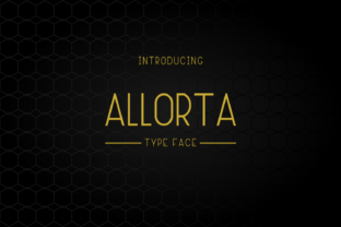 Discover Allorta: A Minimal Serif Font for Makers