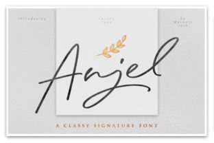Discover Anjel: A Classy Luxury Signature Font for Web Design