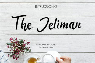 Discovering The Jeliman: A Modern Calligraphy Font for Editorial Design