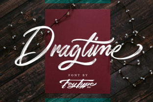 Dragtime: Elevate Your Brand with a Premium Handwritten Script Font