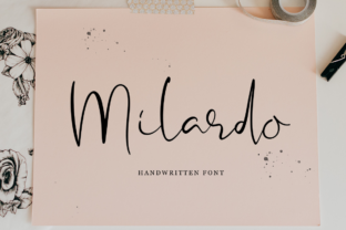 Elevate Your Brand with Milardo: An Elegant Script Handwritten Font