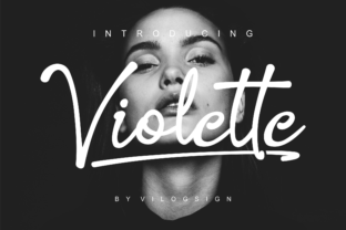 Elevate Your Brand with Violette: A Luxurious Hand Lettered Font