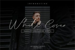 Elevate Your Brand with White Cover: A Premium Script Handwritten Font
