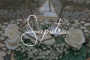 Elevate Your Web Design with Saputra: A Chic Handwritten Font