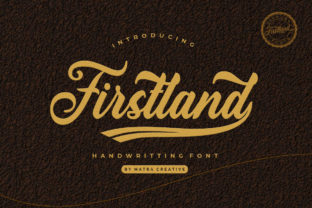 Enhance Your Brand with Firstland: A Charming Handwritten Font