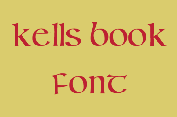 Enhance Your Brand with Kells Book: A Striking Serif Font