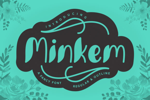 Enhance Your Brand with Minkem: A Playful Font Duo
