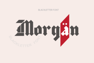 Enhance Your Campaigns with Morgan, the Clean Blackletter Font