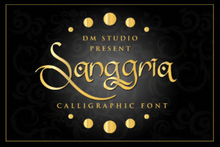 Enhance Your Campaigns with Sanggria, the Elegant Script Font