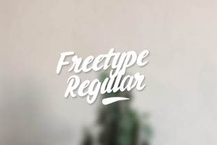 Exploring Freetype Regular: A Versatile Script Handwritten Font