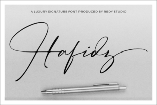 Hafidz: A Signature Font for Elegant Editorial Design