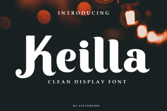 Keilla: A Clean and Eye-Catching Display Font for Makers