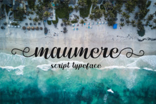 Maumere Script: An Elegant Font for Crafters and Designers