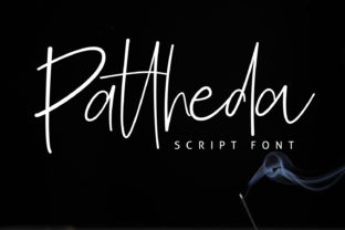 Pattheda Script: A Handwritten Font for Editorial Elegance