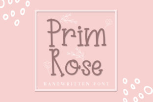 Prim Rose: A Charming Handwritten Font for Creative Makers
