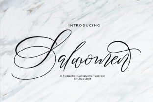 Salwomen Script: A Modern Font for Editorial Elegance