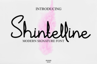 Shintelline: A Signature Script Font for Elegant Branding