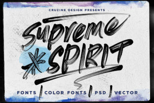 Supreme Spirit: A Striking Brush Font for Web Design
