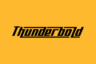 Thunderbold: A Bold and Powerful Font for Editorial Design