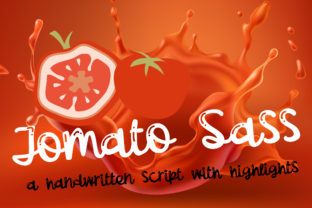 Tomato Sass: A Casual Script Font for Engaging Campaigns