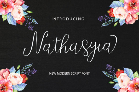 Transform Your Brand with Nathasyia Script Font