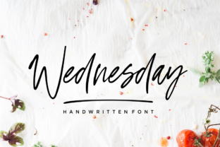 Wednesday Vibes: A Fresh and Modern Hand-Lettering Font